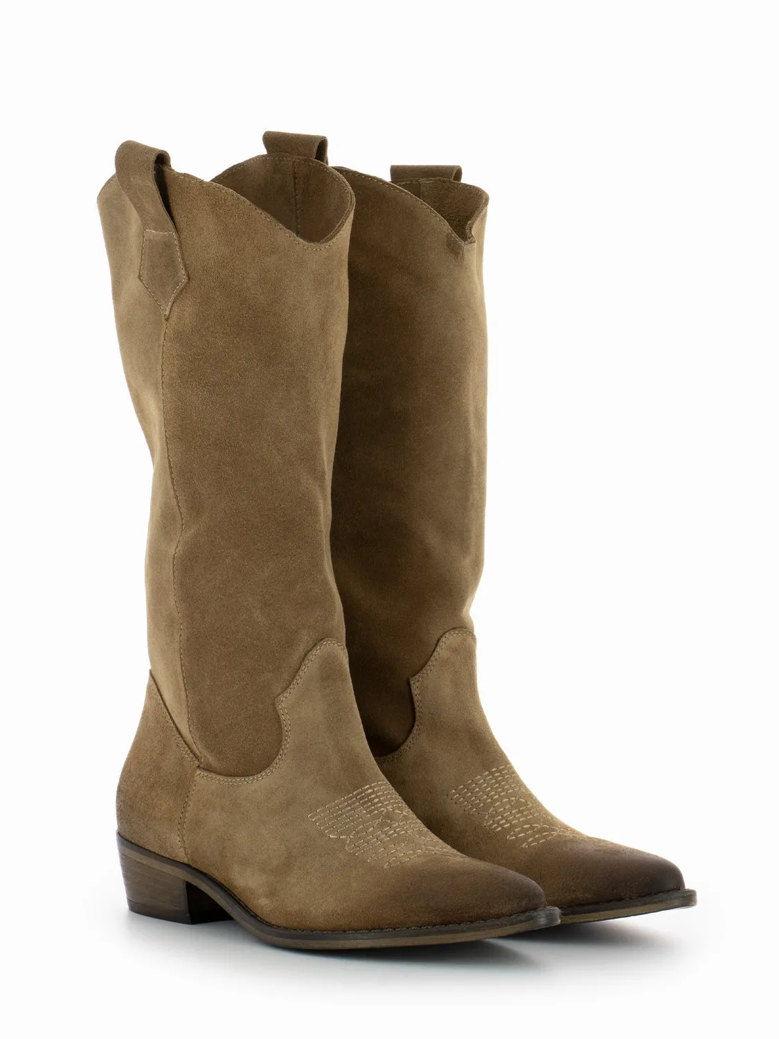 Stivale Texano Sayo Marta sabbia