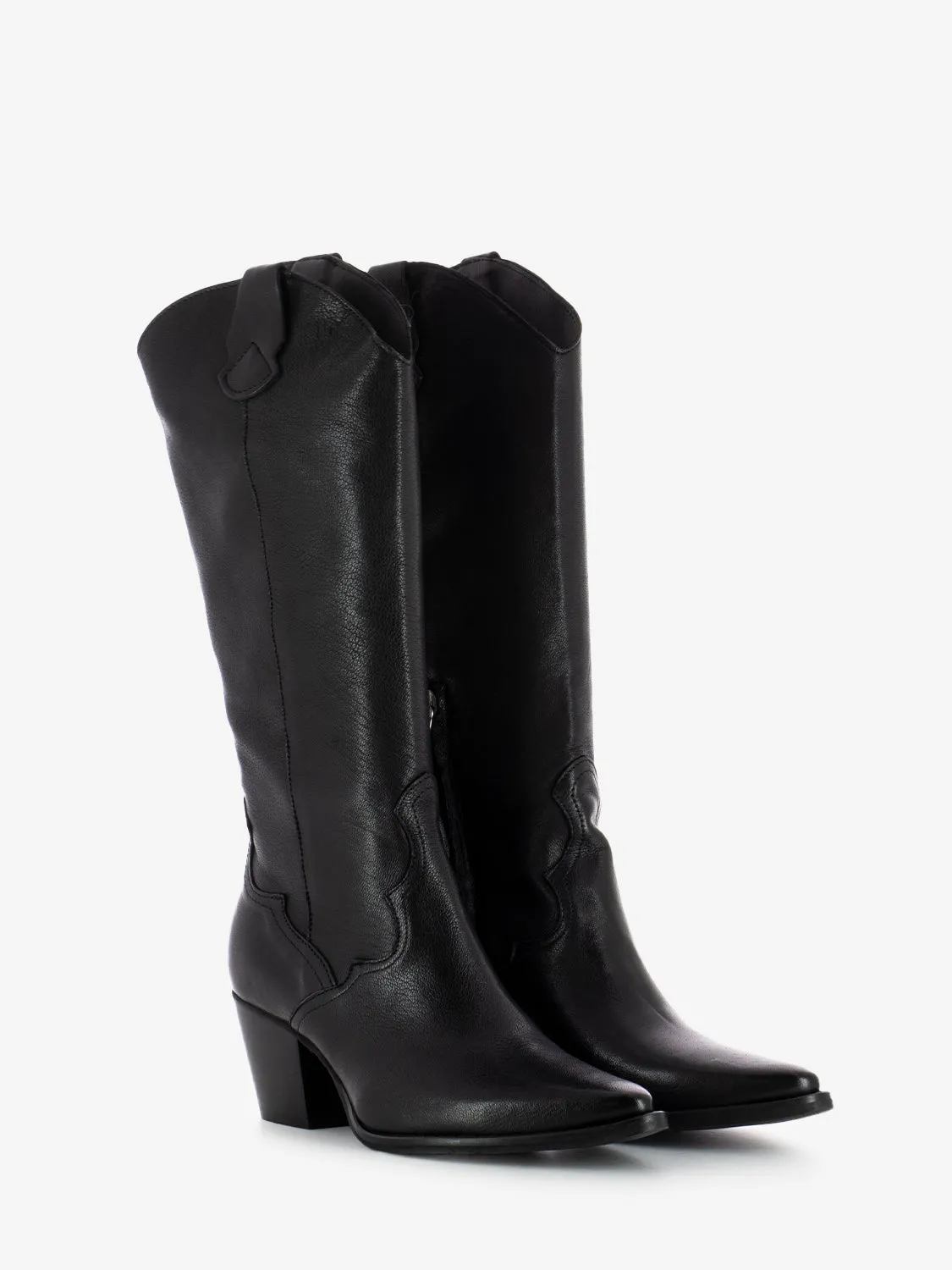 Stivali tex Julia in pelle nero