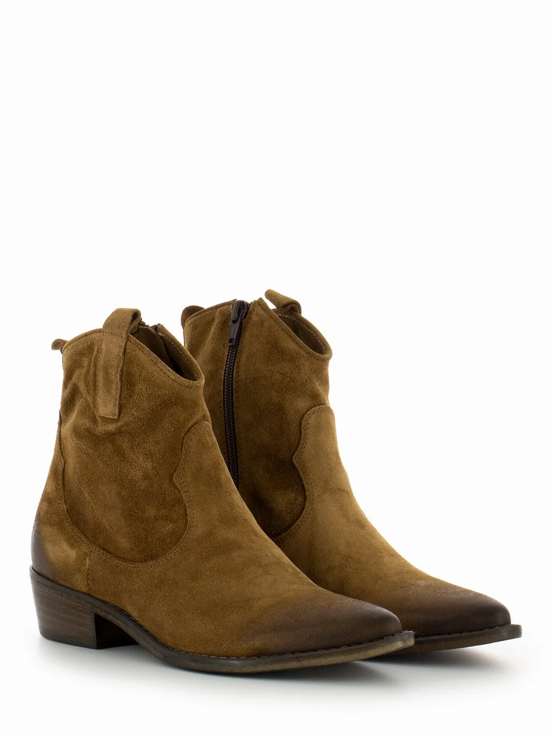 Tronchetto Texano Sayo Marta cuoio