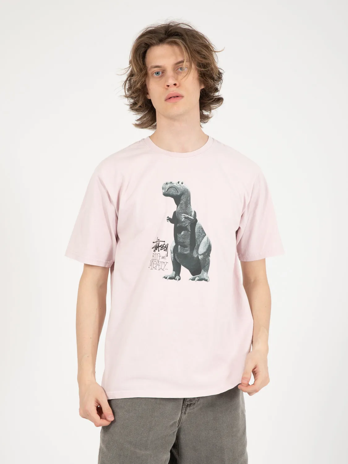 Big & Meaty T-Shirt pigment dyed blush