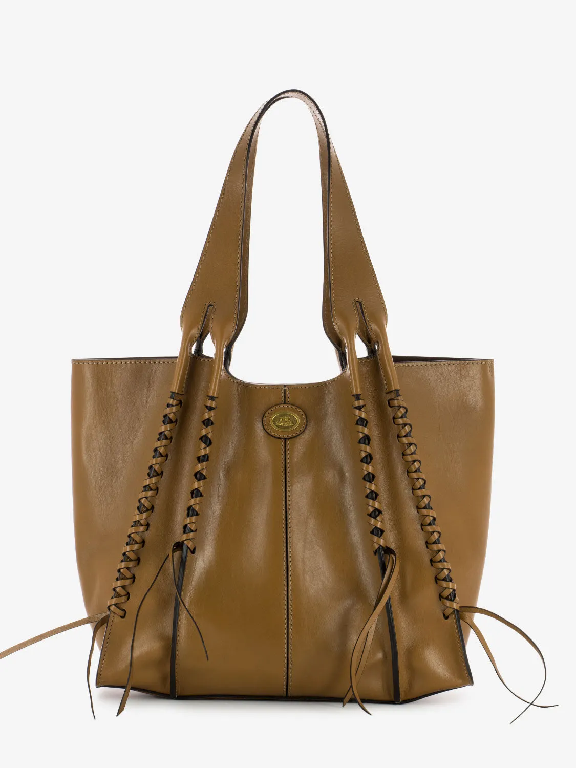 Borsa Claudia Wow biscotto / oro