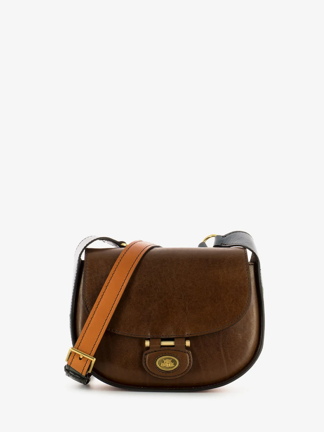 Crossbody Dora marrone / oro