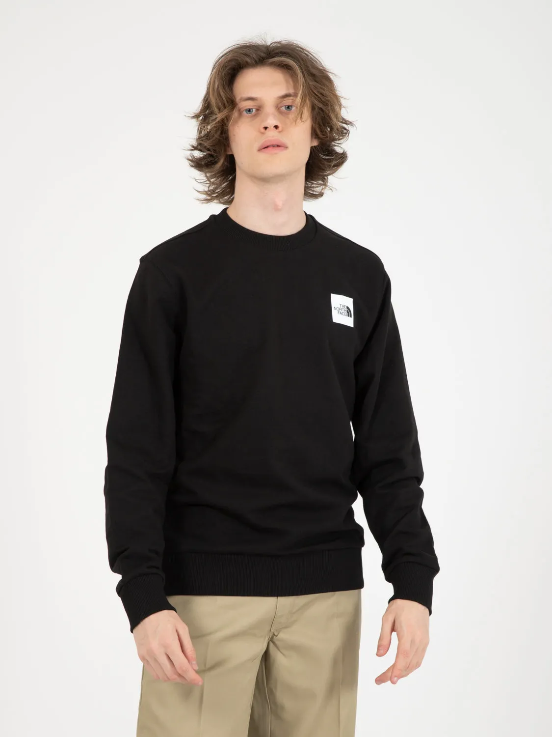 Felpa summer logo crew TNF black