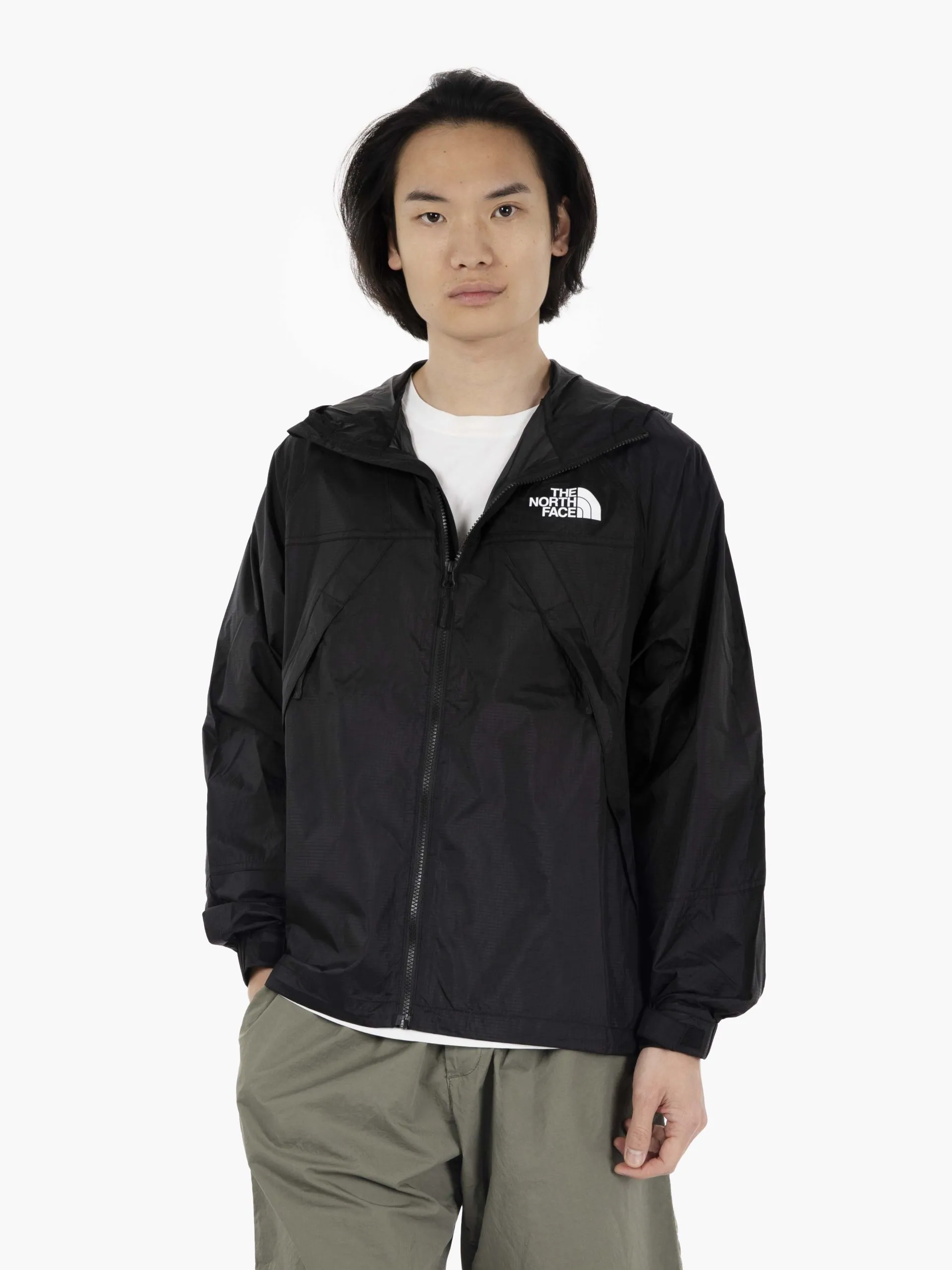 Giacca wind track tnf black