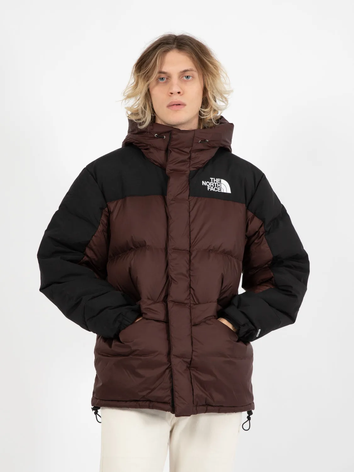 M Hmlyn Down parka coal brown / tnf black