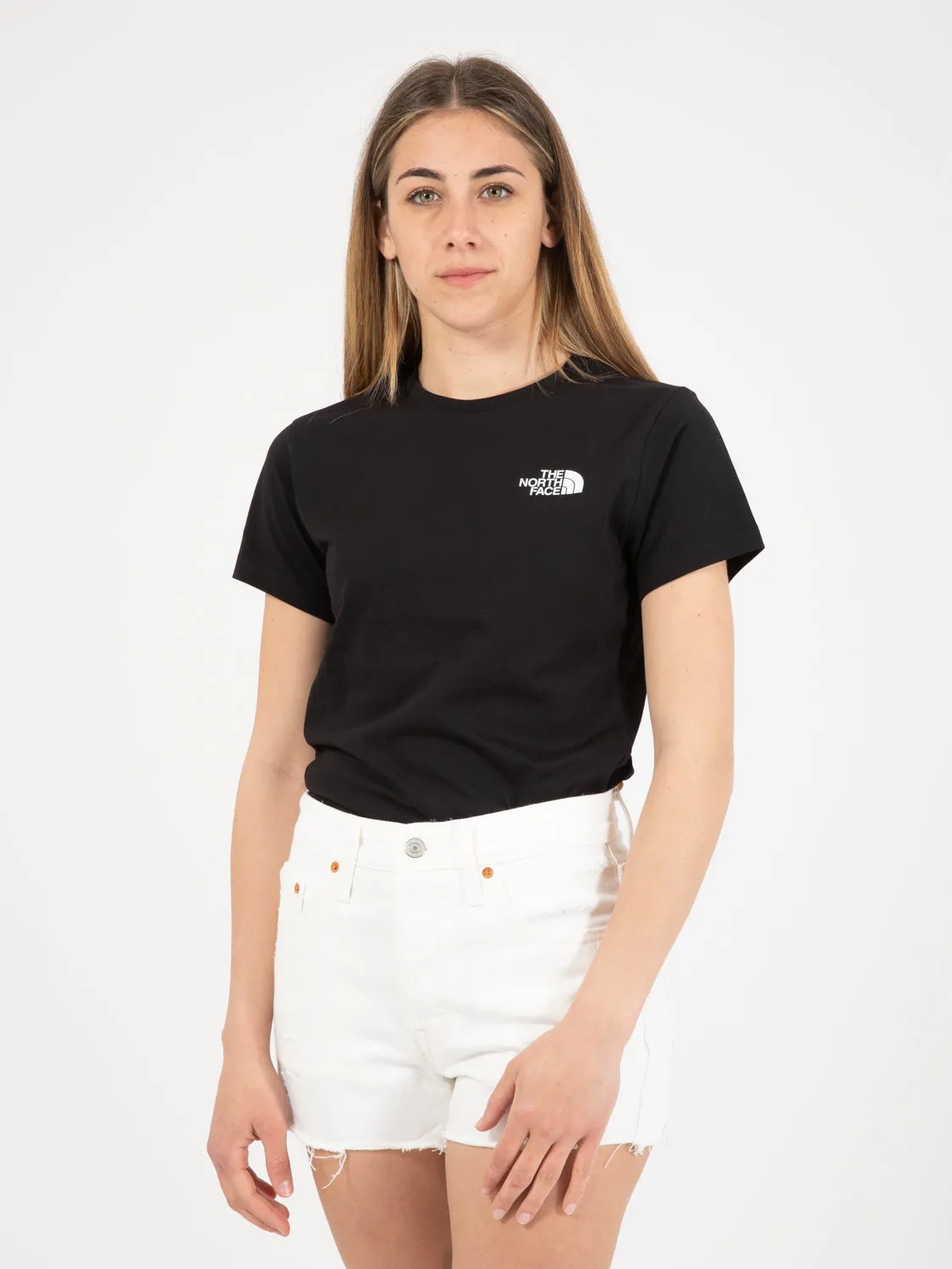 W S/S Outdoor Tee tnf black