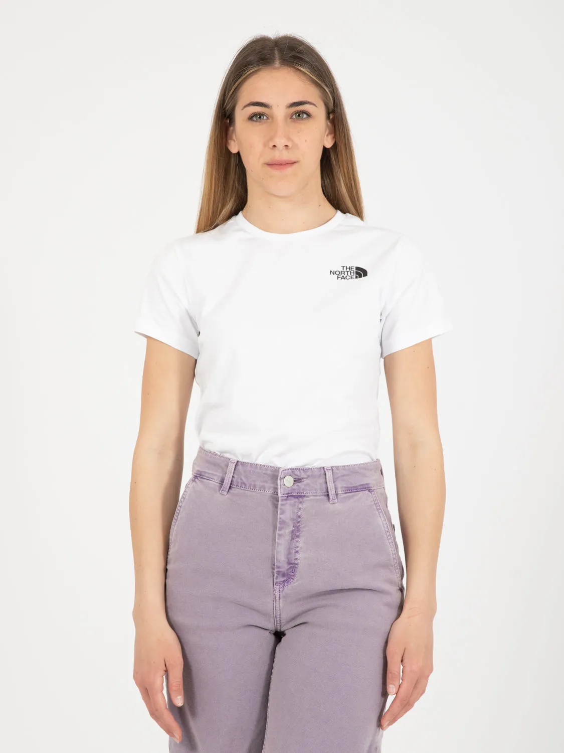 W S/S Outdoor Tee tnf white