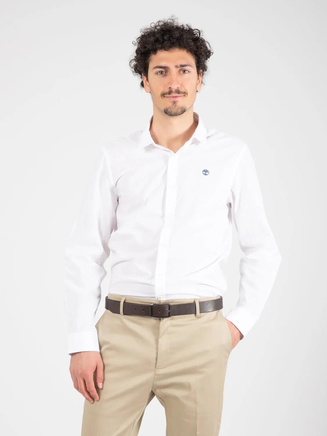 Camicia Fitted Eastham River white