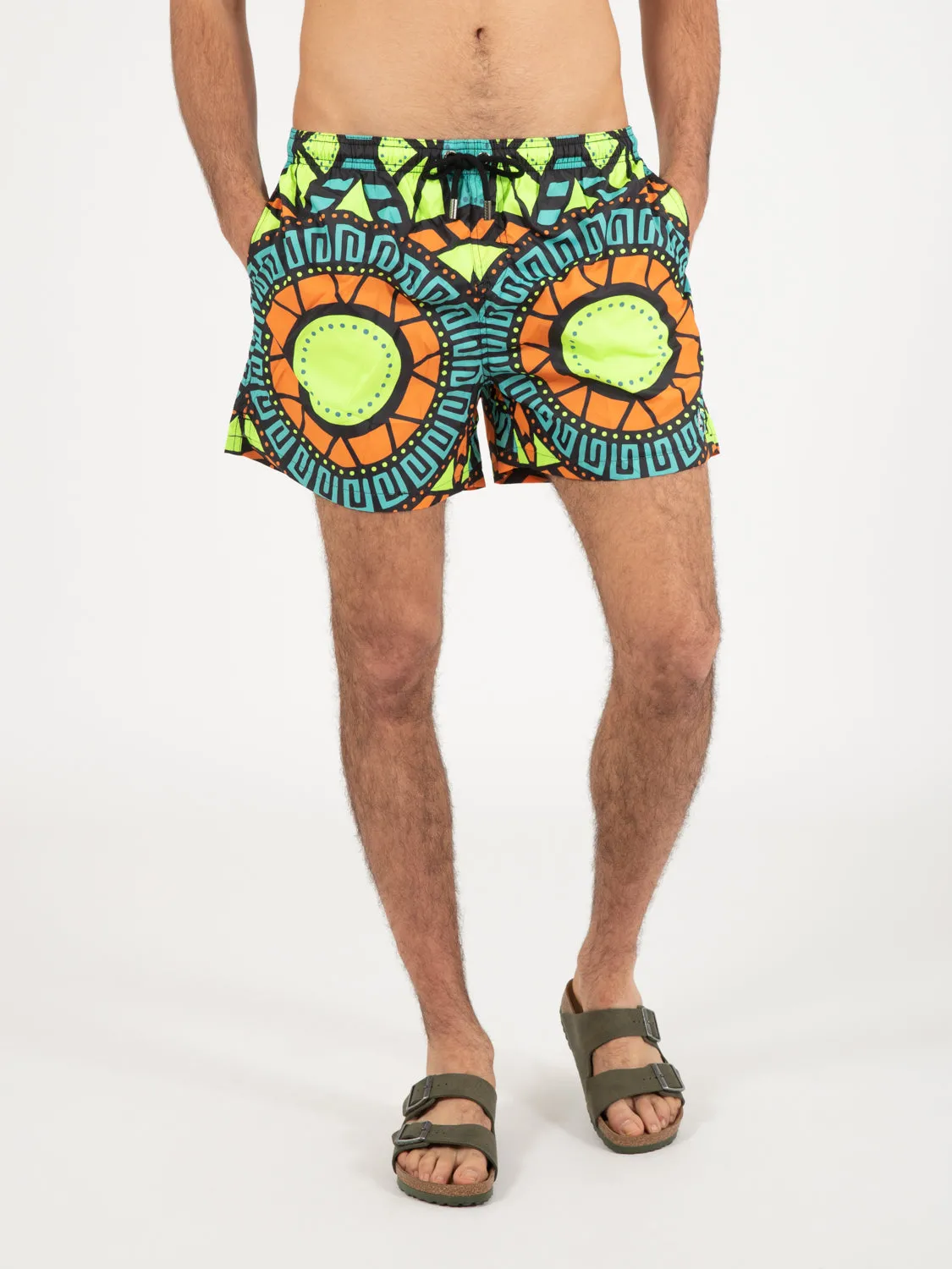 Costume Izapa fantasia neon