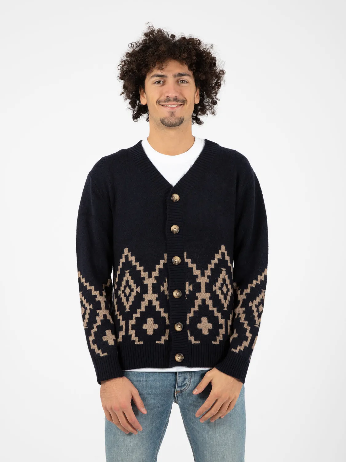 Cardigan Versity Kelly navy