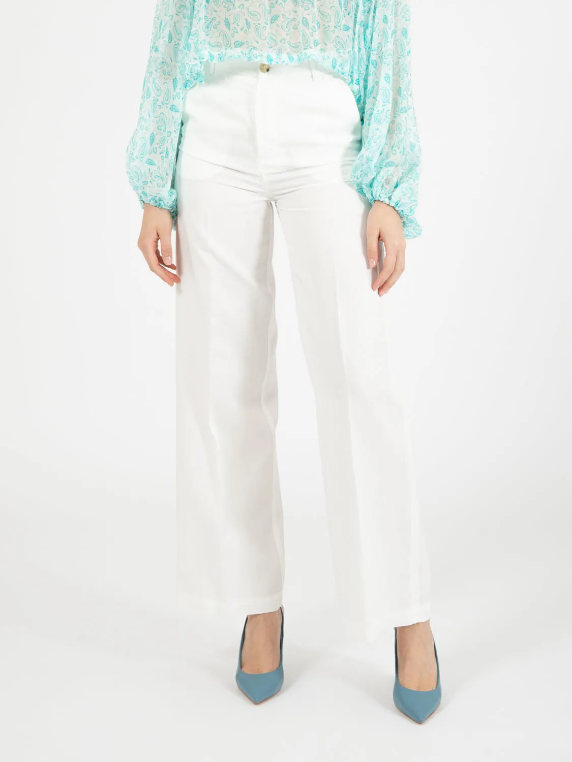 Olly - X Pantalone Summer Mil ivory