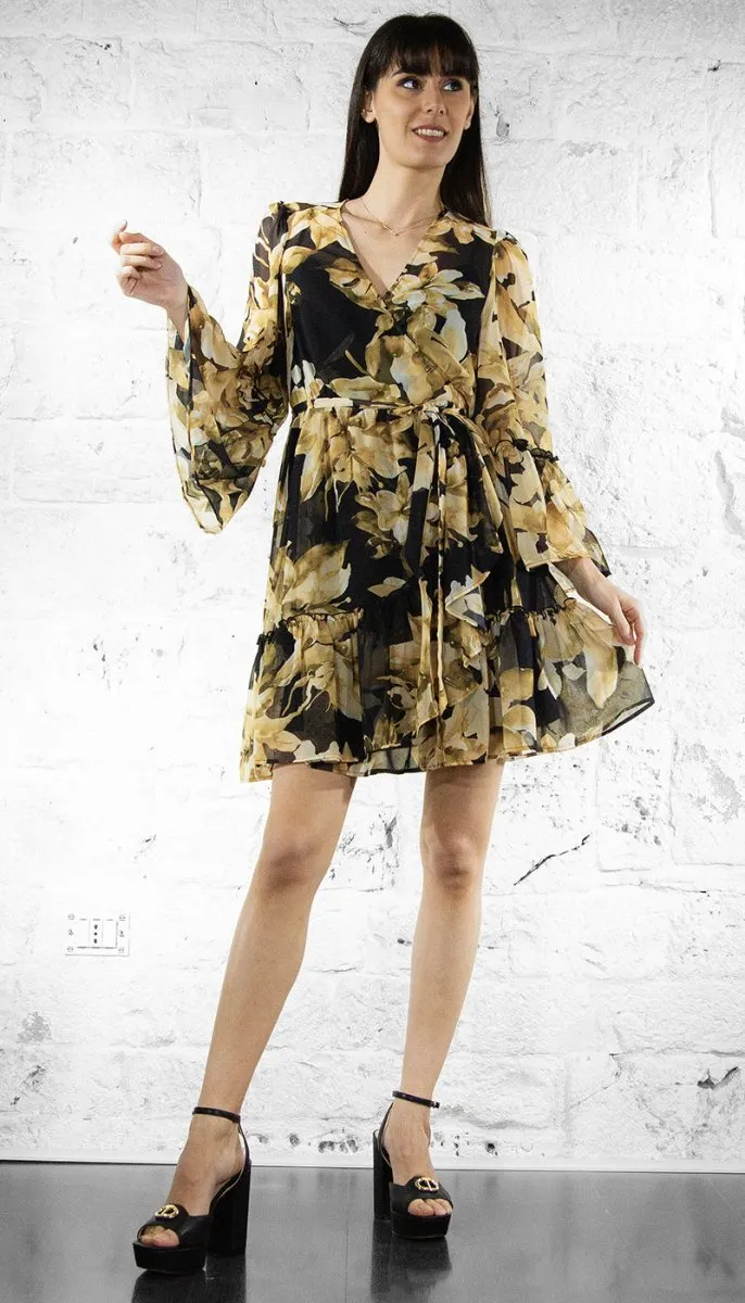 Twinset Abito corto a fiori 251LB2ZCC