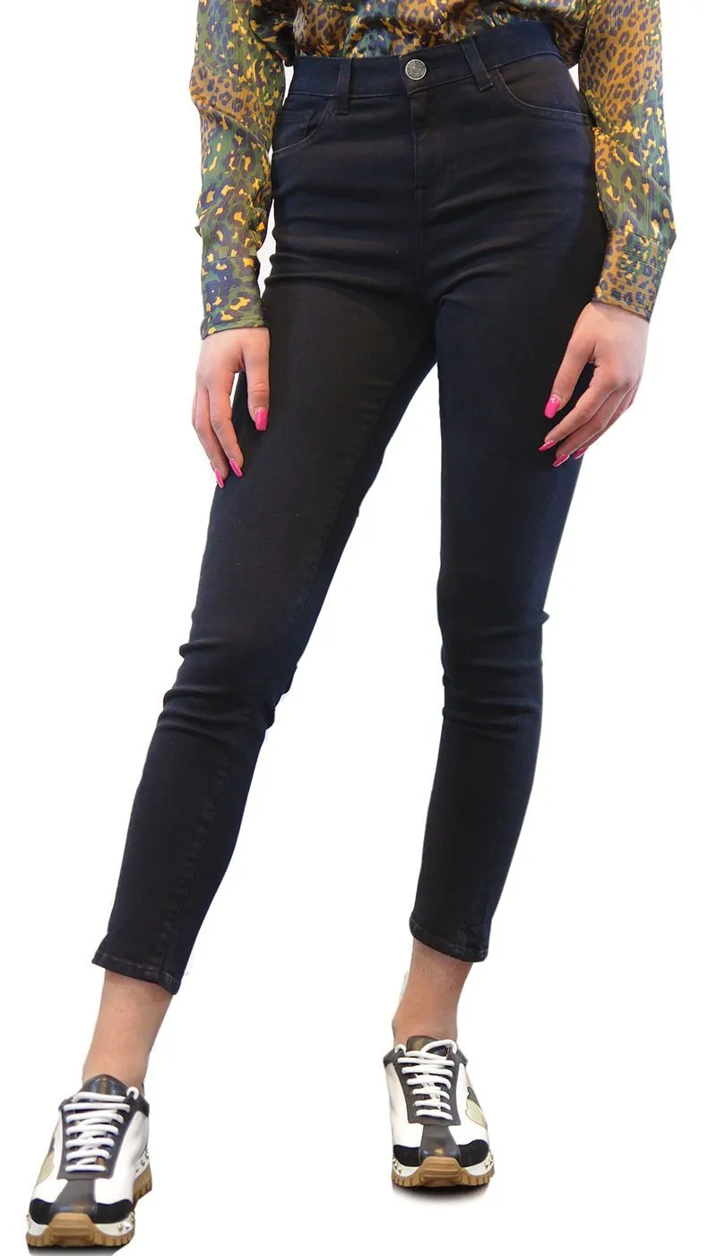 TwinSet Jeans 5 tasche nero silm fit. 201TP2140