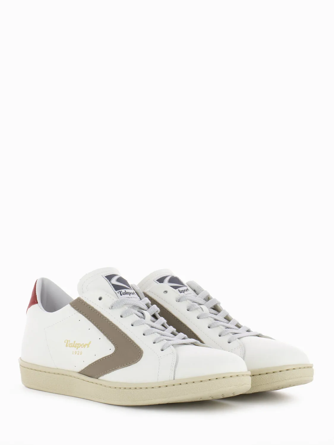 Tournament mix bianco / taupe / rosso