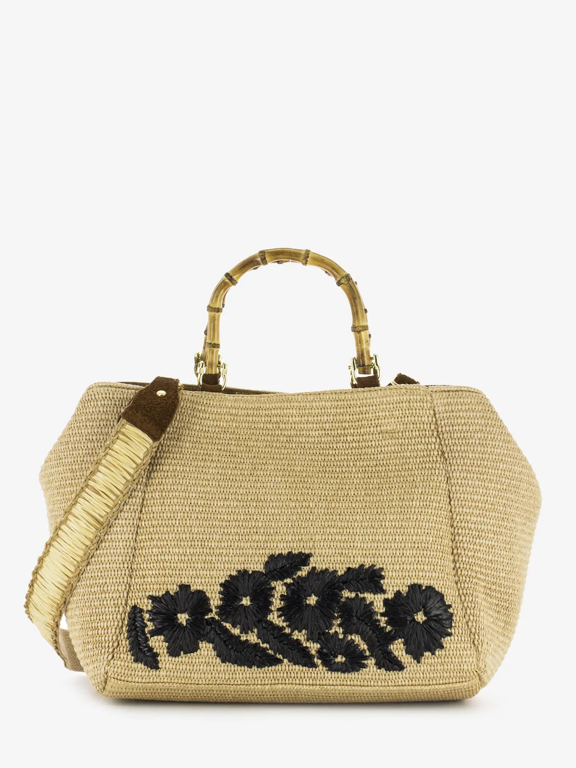 Borsa a mano Giava Trim beige