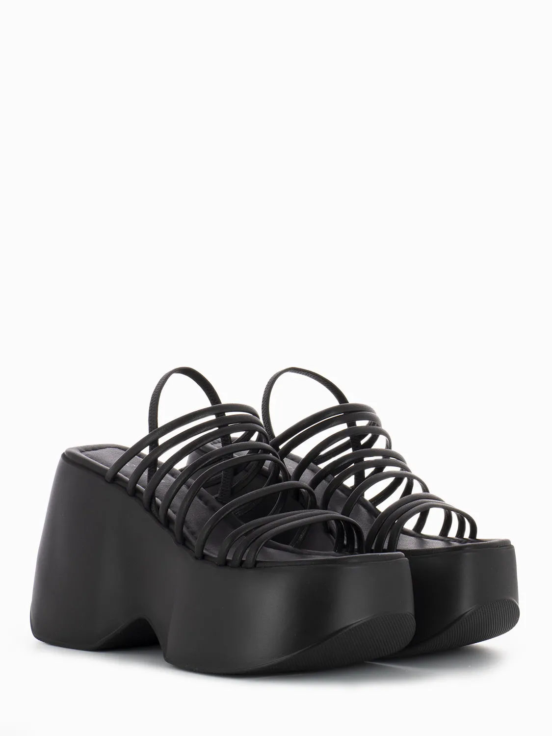 Sandali Yoko in pelle black