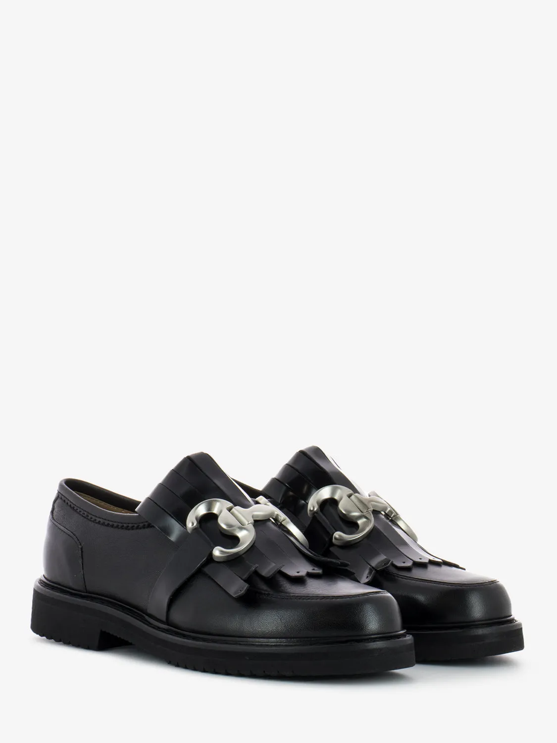 Mocassino pelle nero