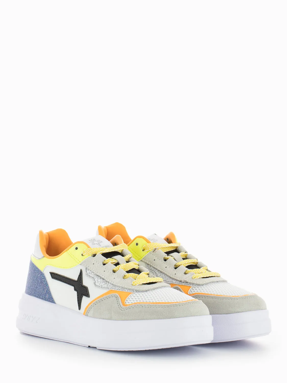Sneakers Xenia W. grey / azure