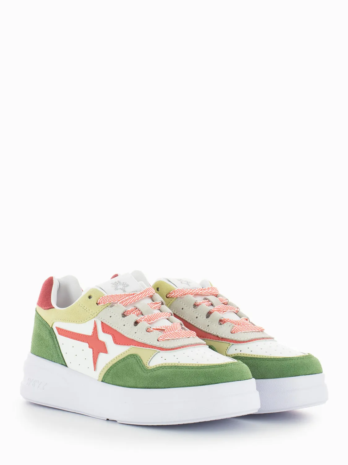Sneakers Xenia W. white / sage