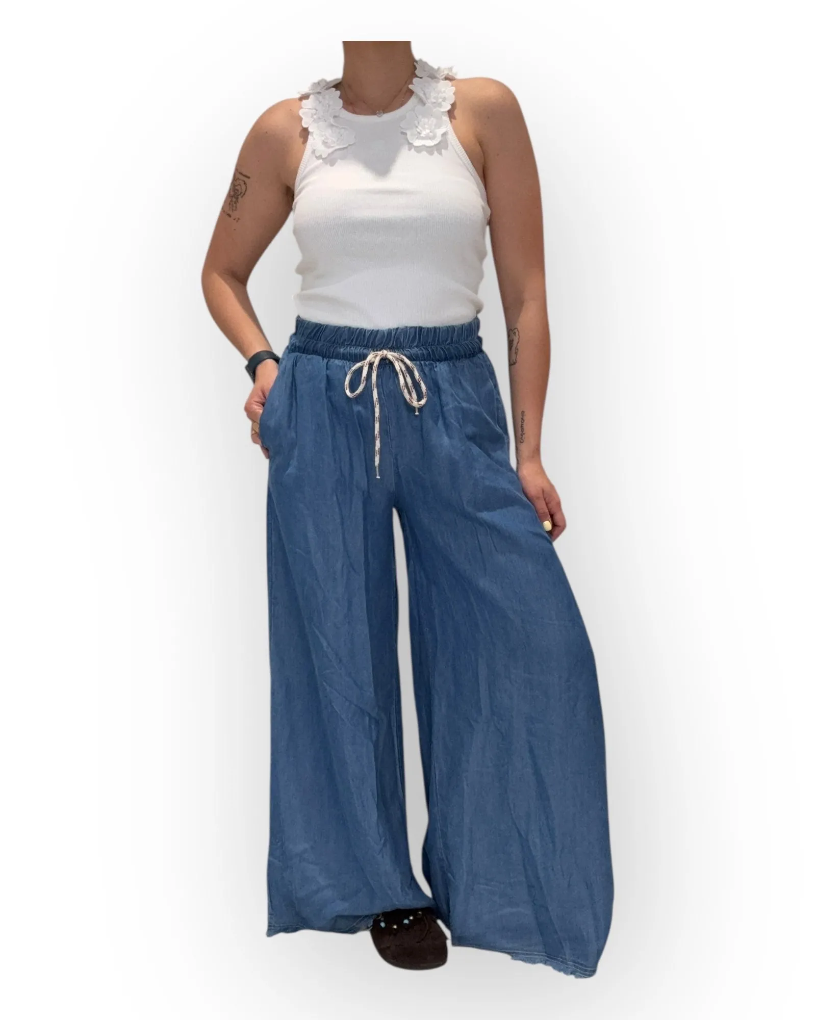 S25PE08 - PANTALONE - Tensione in